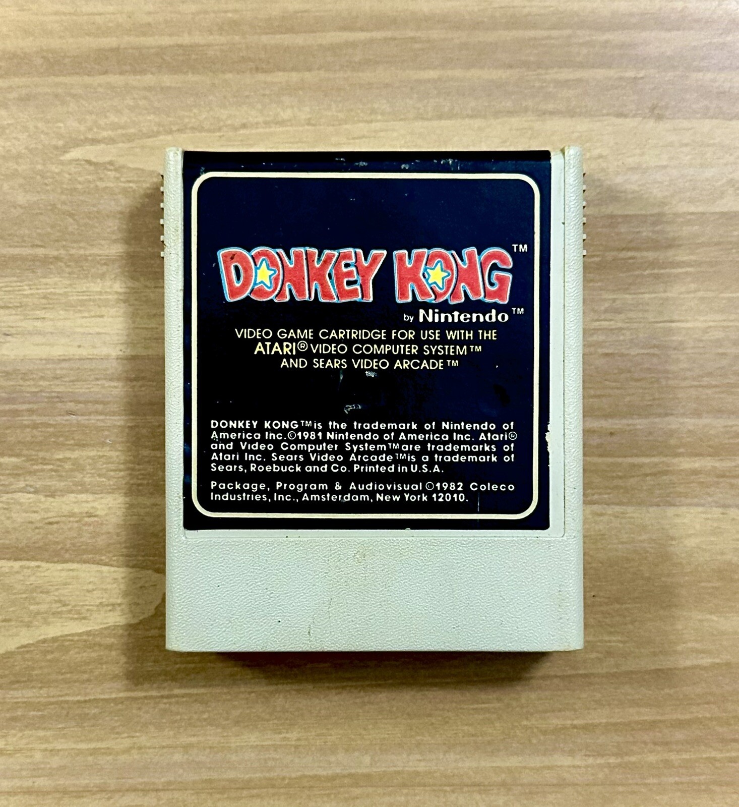 Atari 2600 ~ Donkey Kong ~ Coleco ~ E ~ 1 Player ~ 1982 ~ !L🔴🔴K!