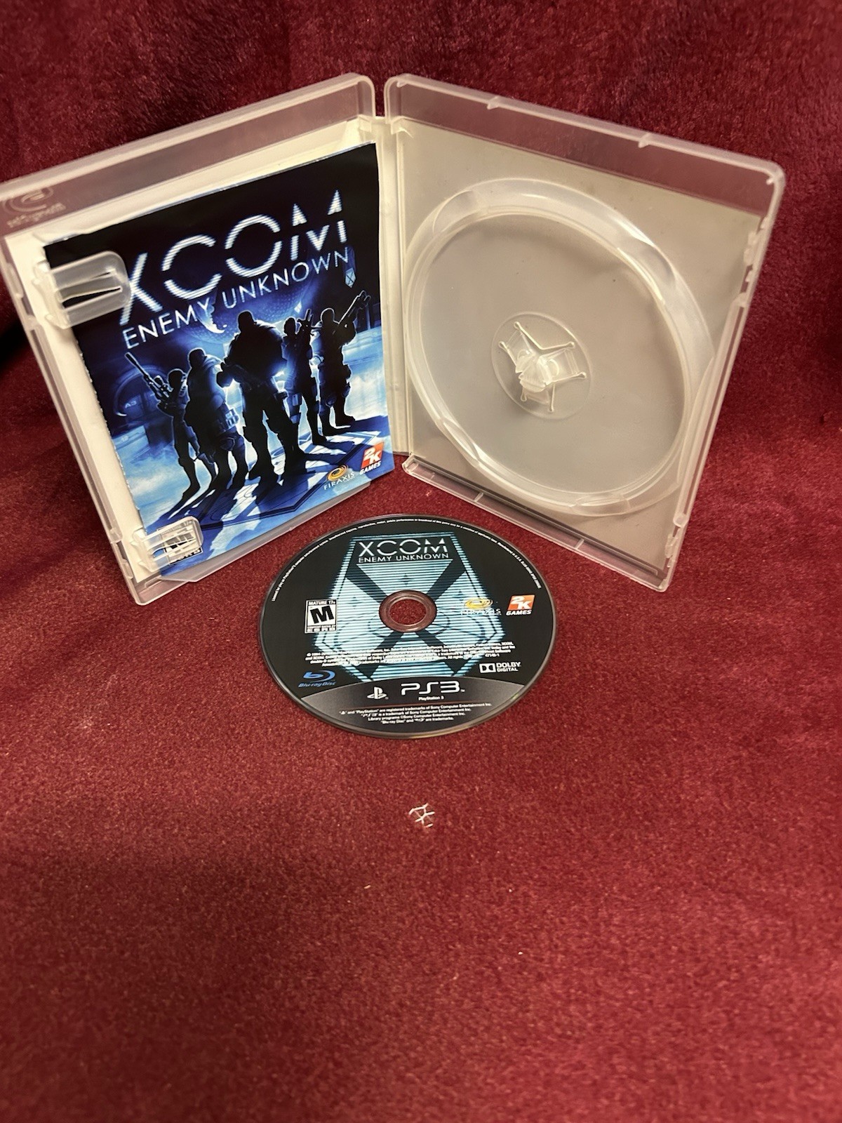 PLAYSTATION 3 XCOM ENEMY UNKNOWN Rated M Mature 17+ 1994 Preowned Good Condition