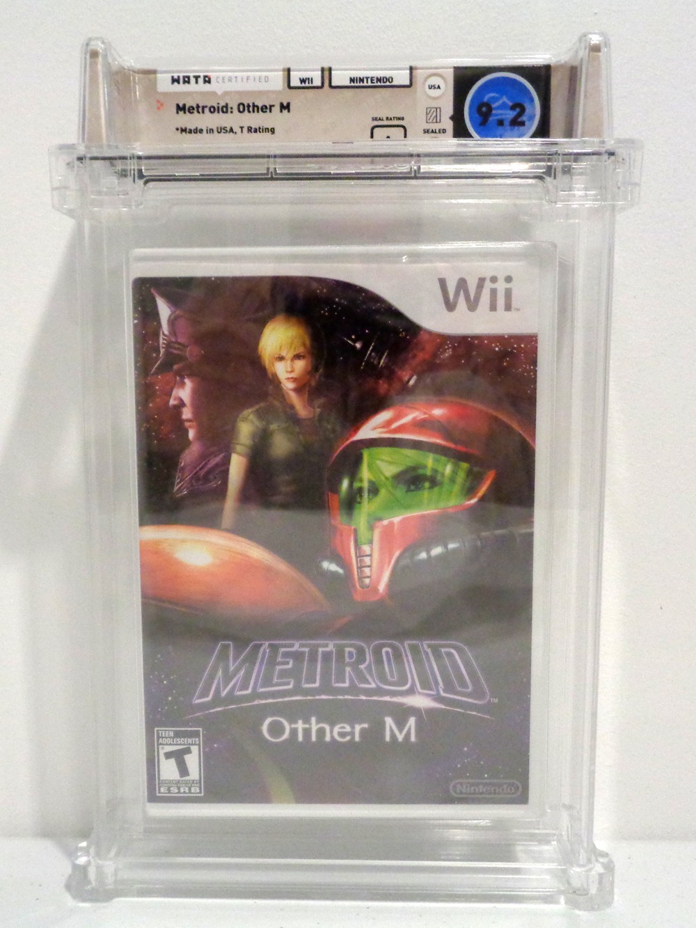 Metroid: Other M (Nintendo Wii, 2010) Brand New Factory Sealed GRADED WATA 9.2 A