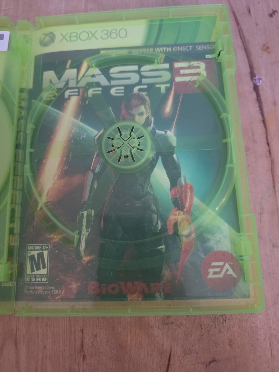 Mass Effect 3 (Microsoft Xbox 360, 2012) Tested And Working