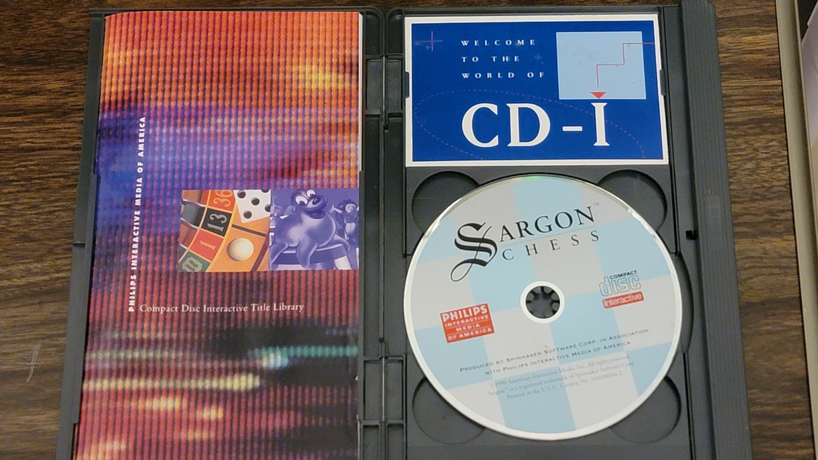 Sargon Chess (Philips CD-i, 1990) Long Box