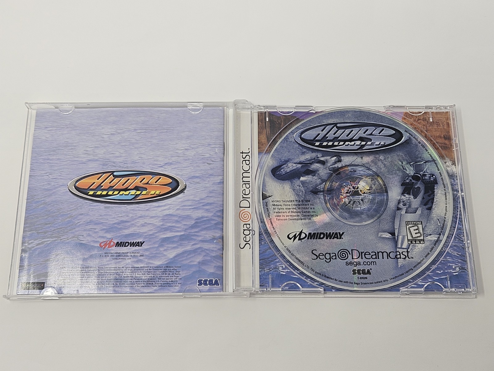 Hydro Thunder Sega Dreamcast *First Print* Complete