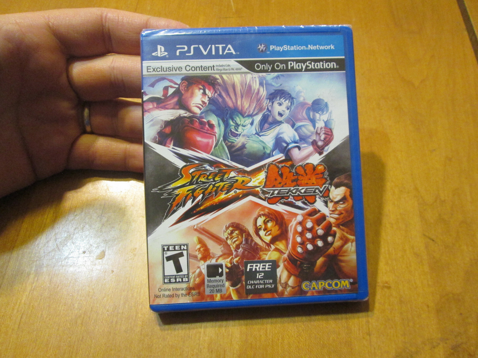 Street Fighter X Tekken PS VITA PLAYSTATION PSVITA SONY BRAND NEW FACTORY SEALED