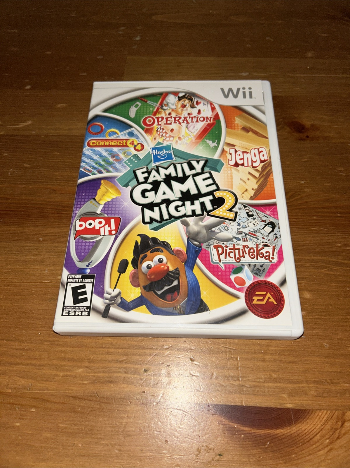 Hasbro FAMILY GAME NIGHT 2 (Nintendo Wii, 2009) – Tested, Complete Works Great