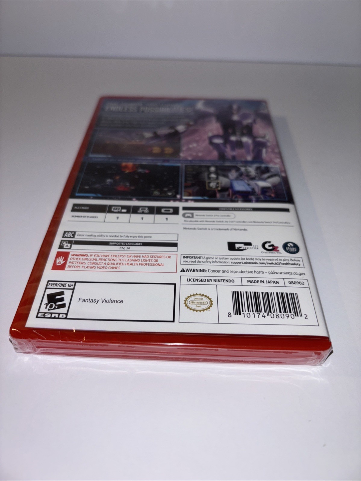 U.S ESRB FZ FORMATION Z NINTENDO SWITCH 2 LIMITED RUN GAMES IN HAND READY 2 SHIP
