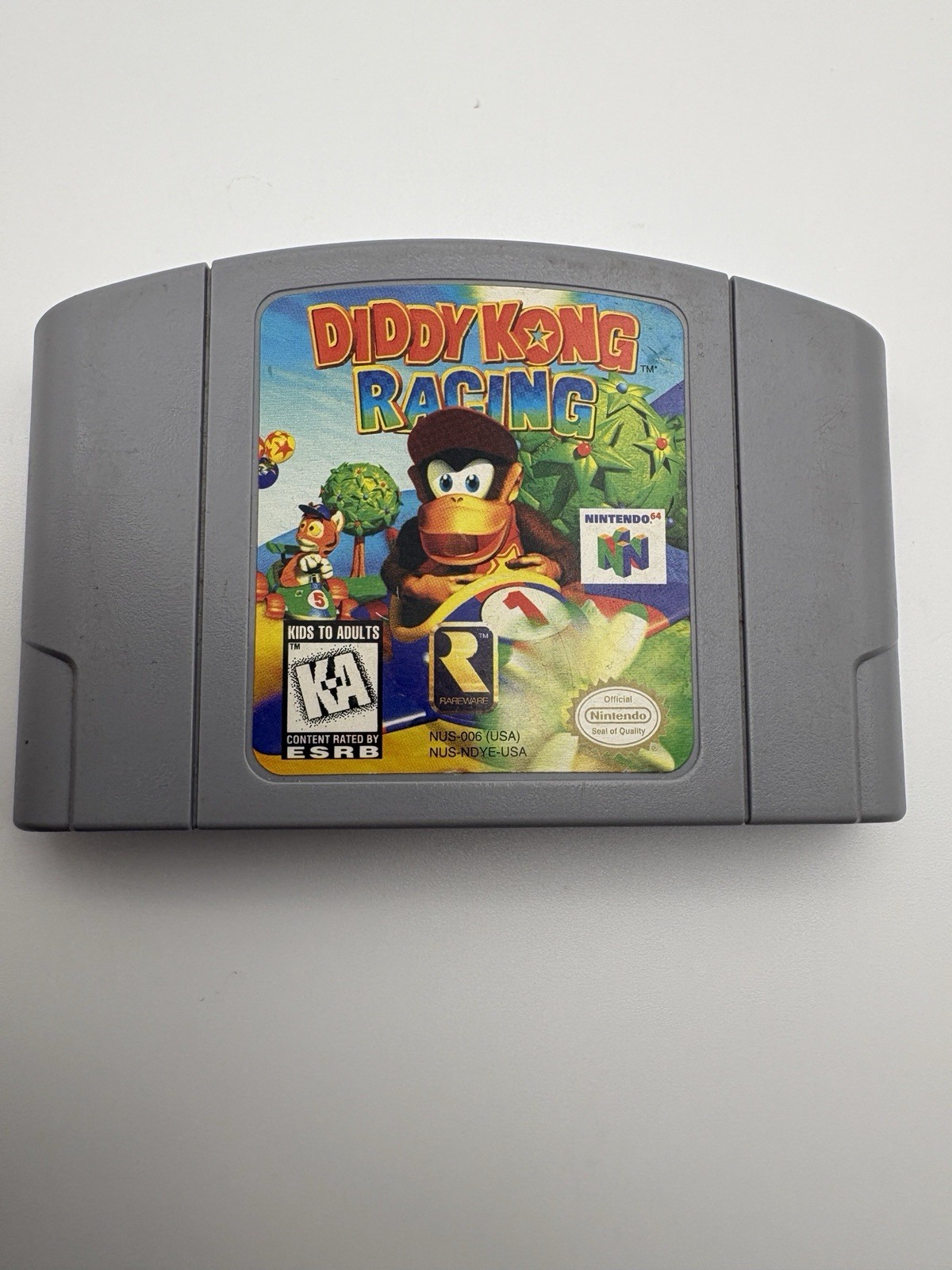 Diddy Kong Racing Nintendo 64 Game Cartridge Tested AUTHENTIC & Clean