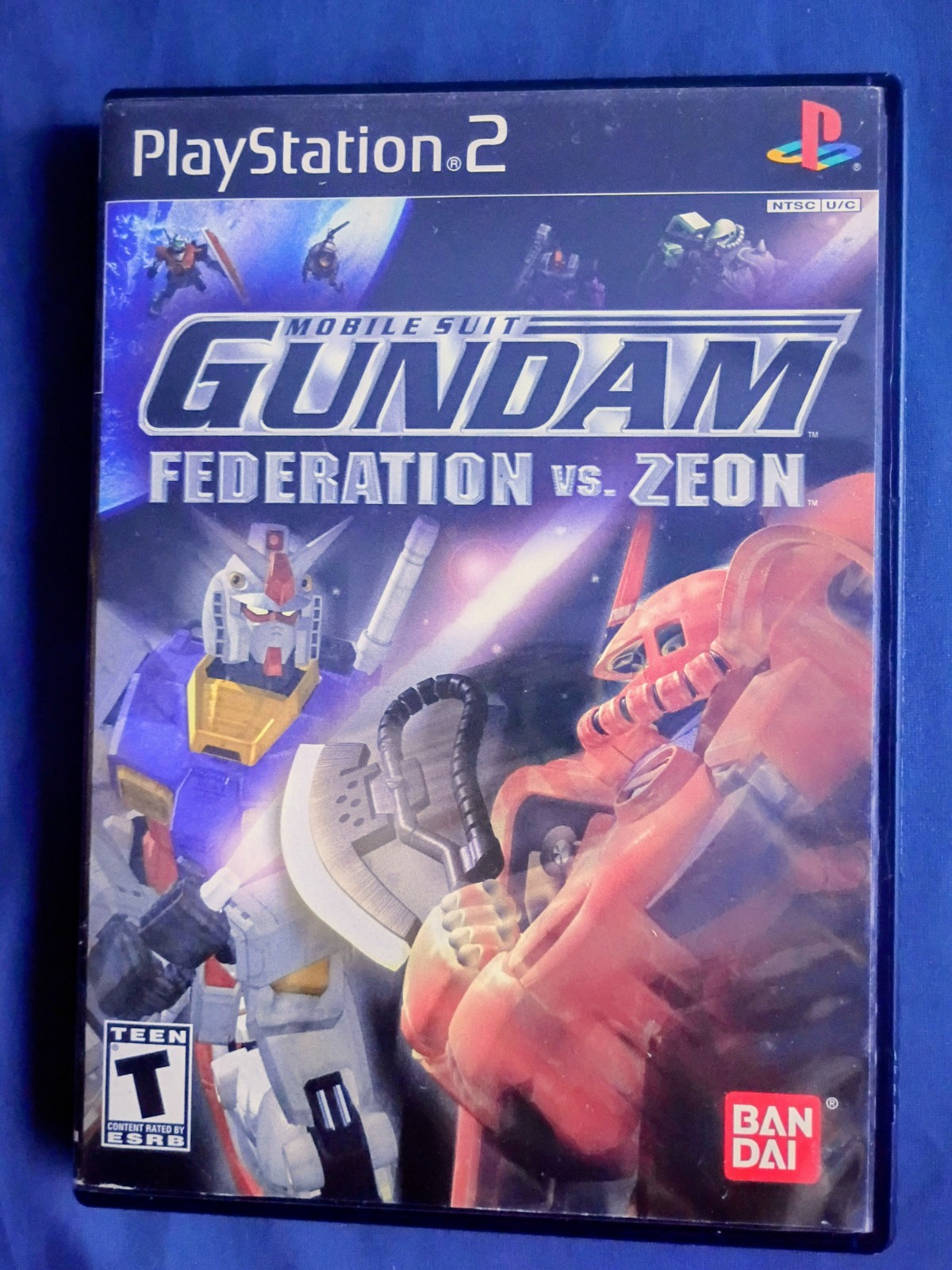 Mobile Suit Gundam: Federation vs. Zeon (Sony PlayStation 2, 2002) CIB
