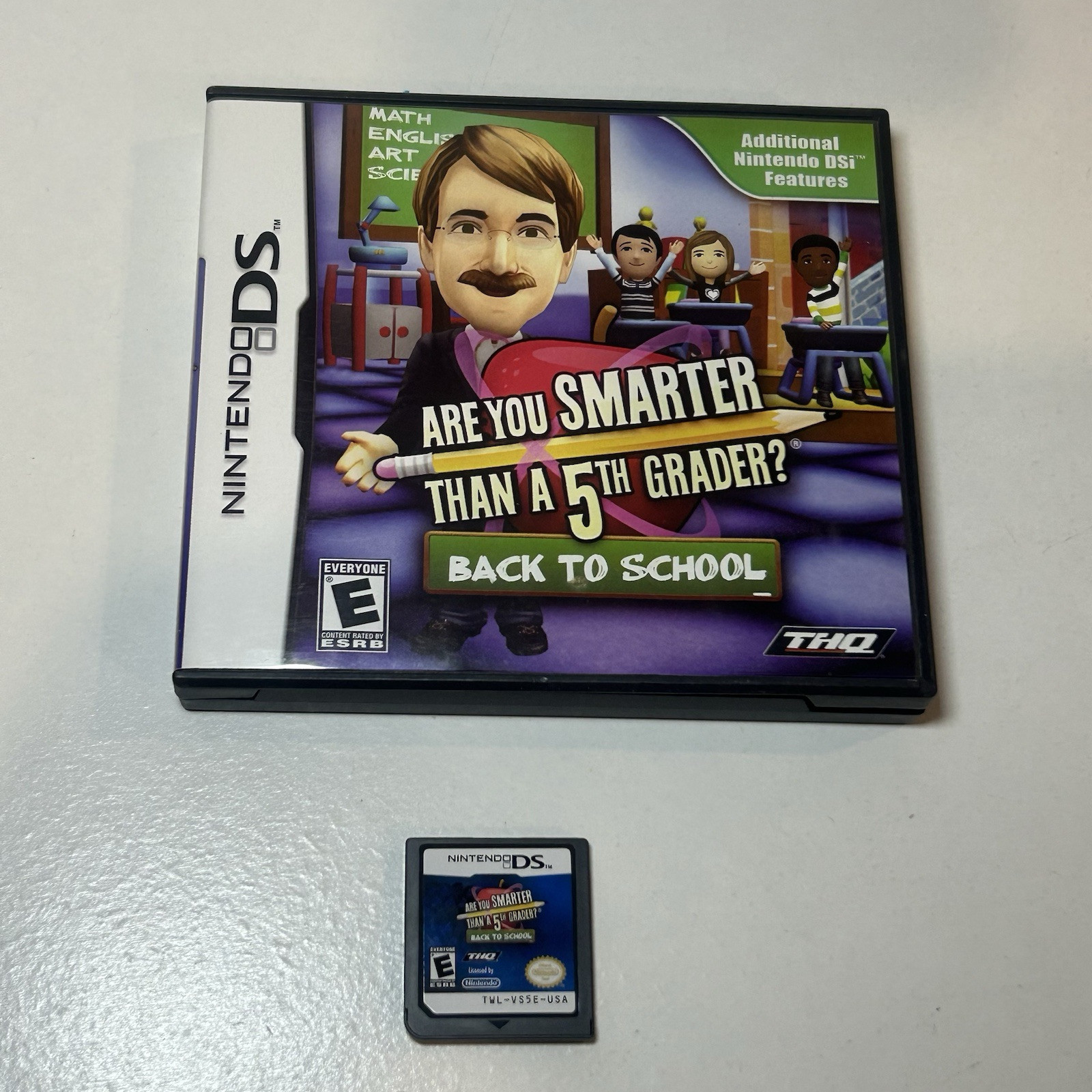 Are You Smarter Than a 5th Grader Back to School (Nintendo DS, 2010)