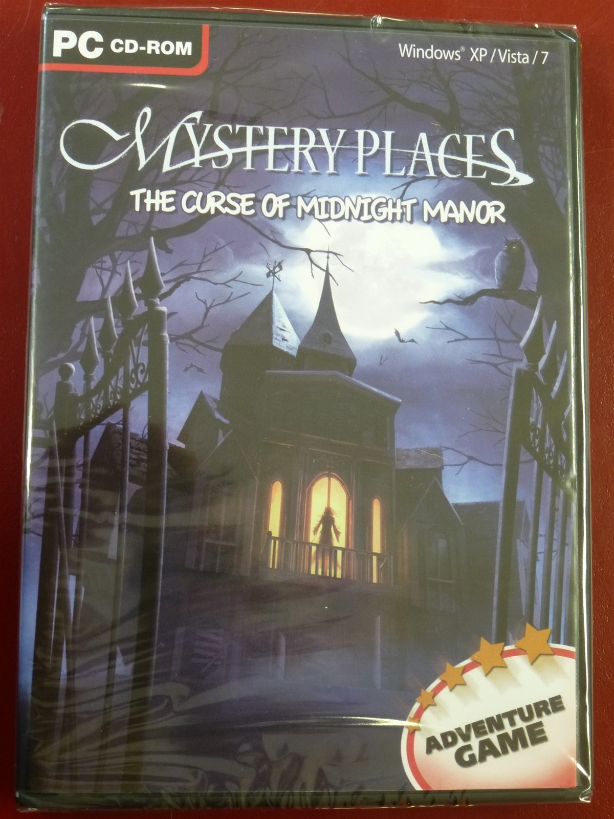 Video Game PC Mystery Places The Curse of Midnight Manor hidden object NEW SEAL