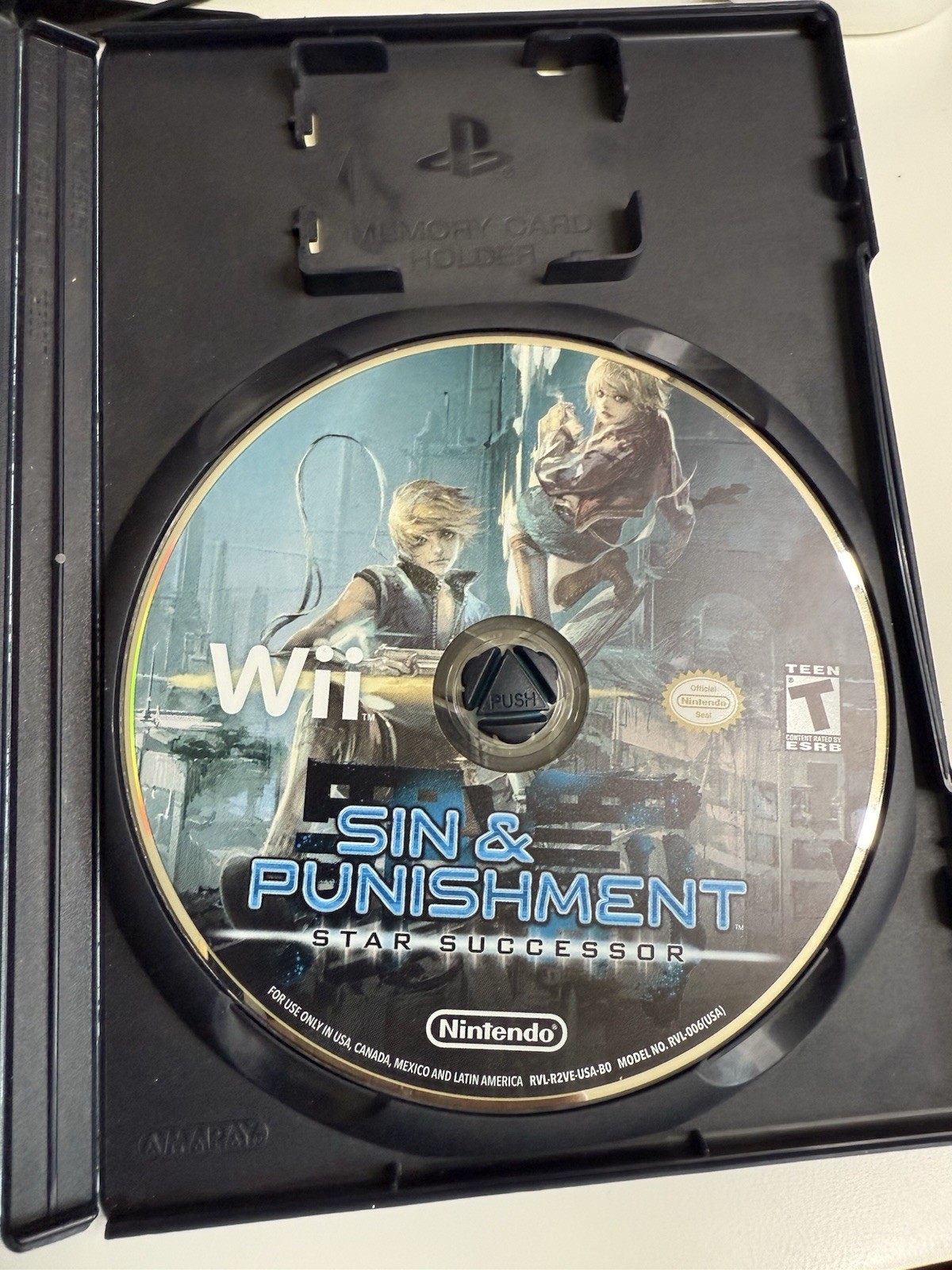 Sin and Punishment: Star Successor Nintendo Wii 2010 Disc Only