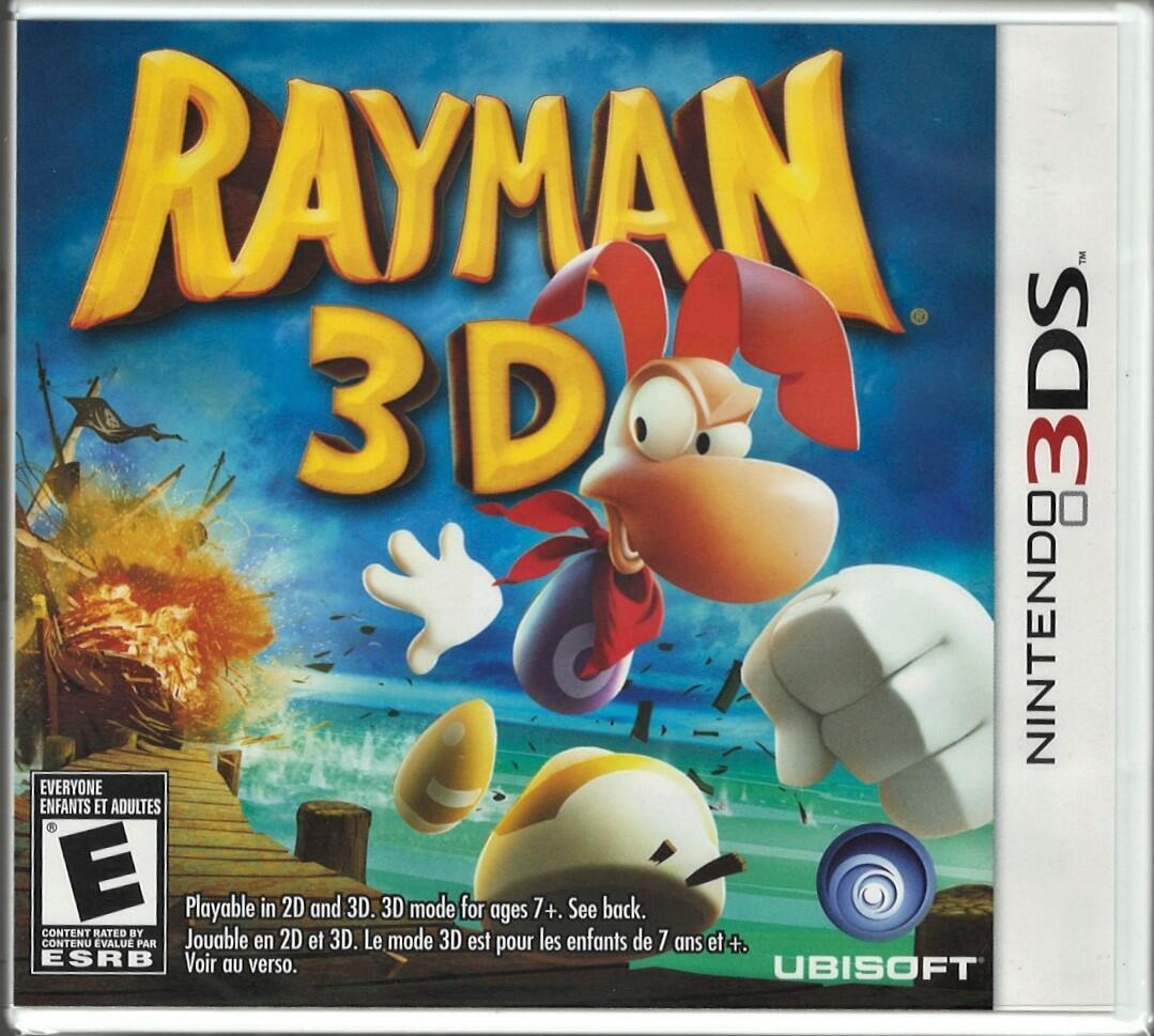 Rayman 3DS (Brand New Factory Sealed US Version) Nintendo 3DS