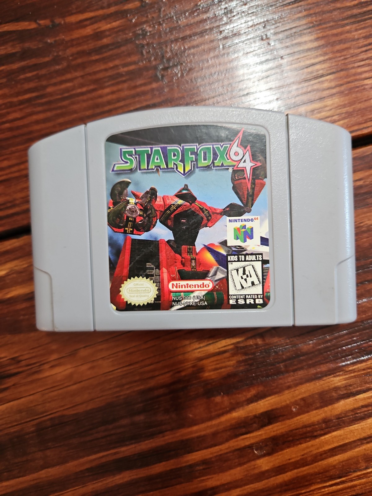 Nintendo 64 Star Fox 64 1997 N64 Starfox Tested Working