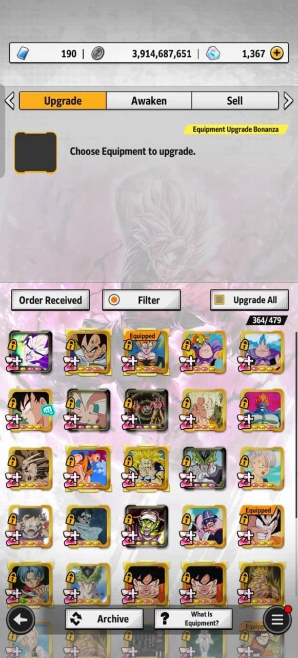 Dragon Ball Legends Endgame Account || 11 Summonable UL || 6 LR || Stacked Acc