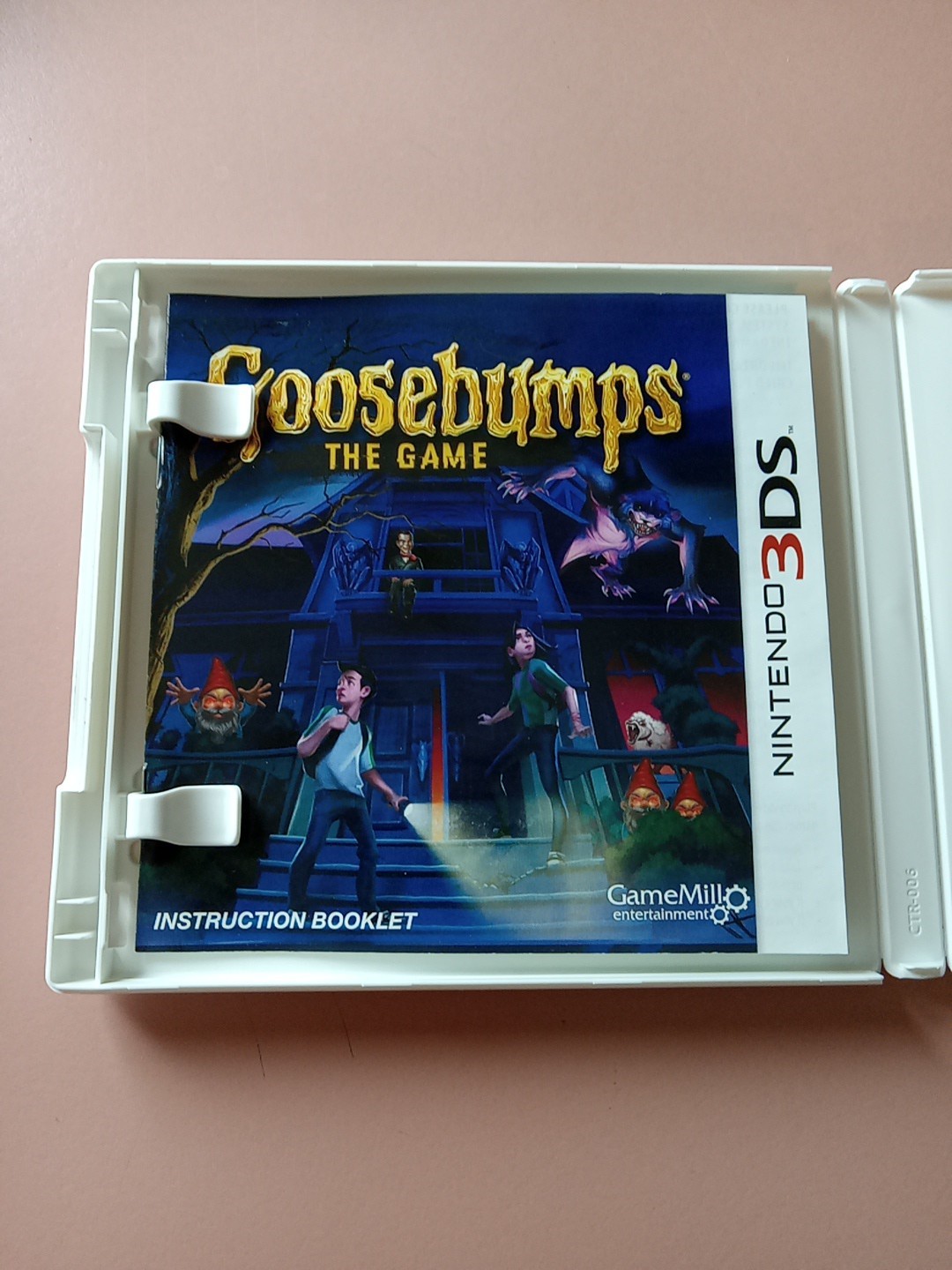 Goosebumps The Game Nintendo 3DS 2015 Complete With Manual CIB