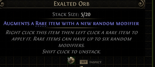 x400 Exalted Orb Path of Exile 2 Rise of the Abyssal SC The Third Edict POE 2