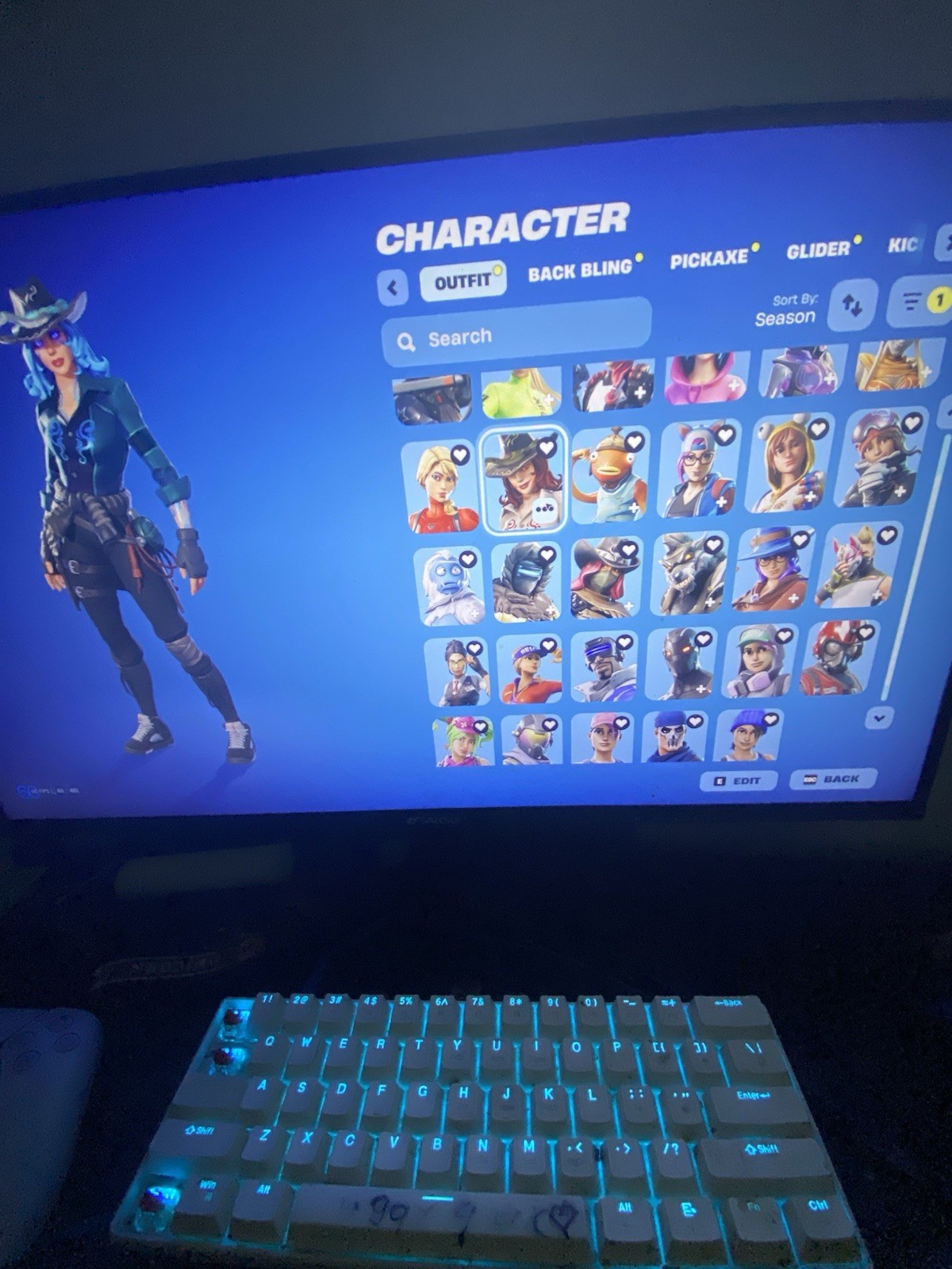 GLOW+Blue Team Leade+Worldcup+Gold Midas+OG STW