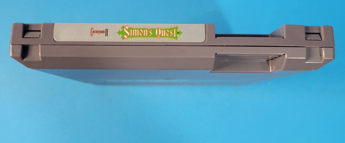 Castlevania II Simon’s Quest Nintendo NES Cartridge Konami 1988 Sleeve