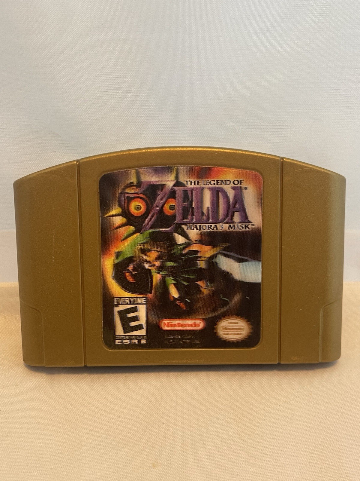 The Legend of Zelda: Majora’s Mask GOLD Holographic Collector’s Edition (N64)