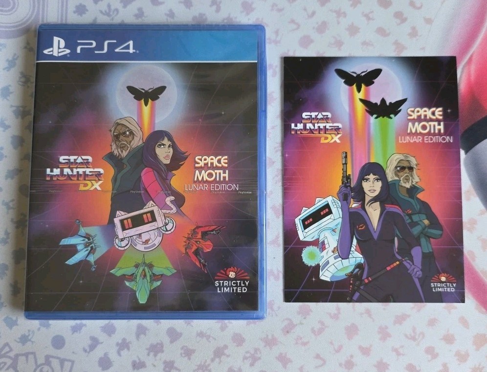 Star Hunter DX & Space Moth: Lunar Edition (PS4) – With Exclusive Postcard – OOP