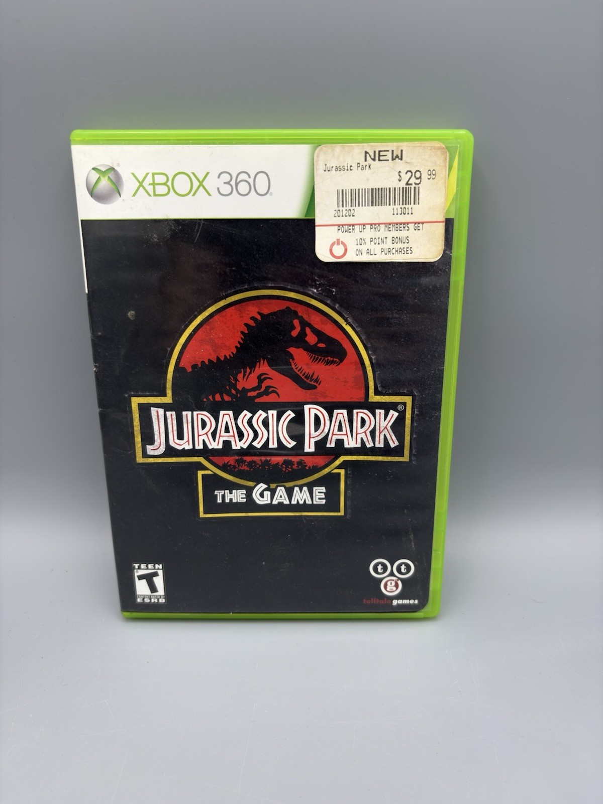 Xbox 360 (2011) Jurassic Park the Game *Pre Owned* FREE SHIPPING