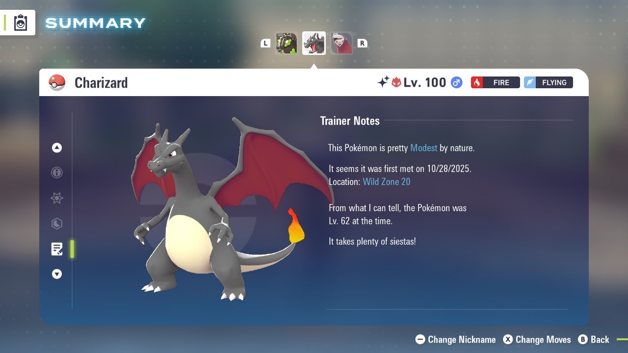 Pokemon Legends ZA ✨ 6IV Shiny Alpha Charizard ✨Fast 🚀