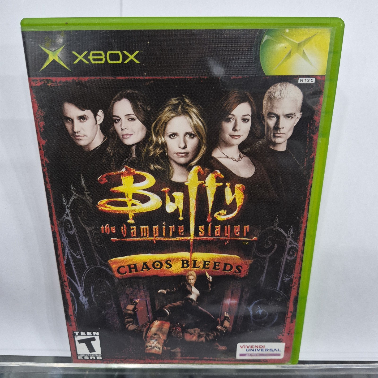 Buffy the Vampire Slayer: Chaos Bleeds (Microsoft Xbox, 2003) With Manual