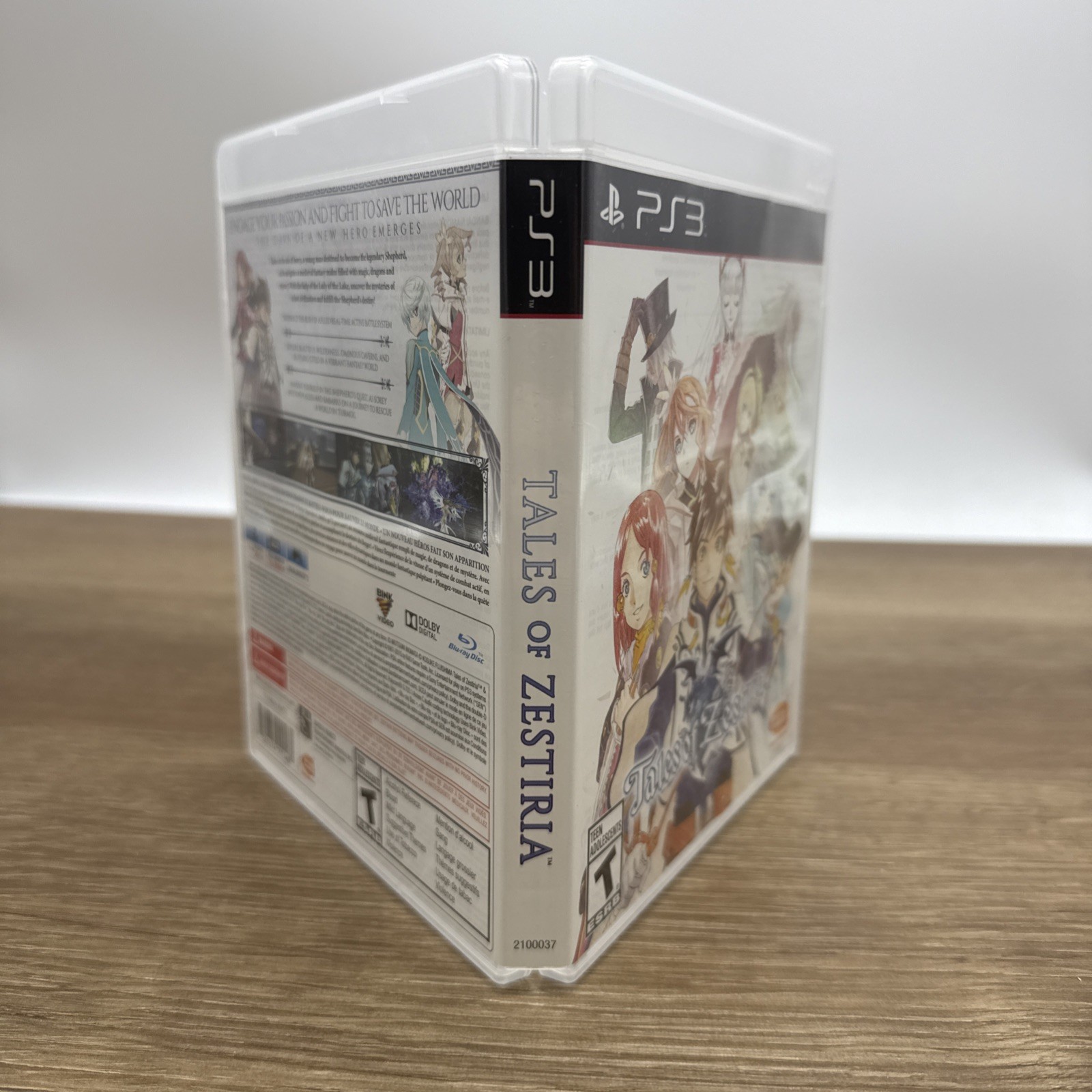 Bandai Namco Tales of Zestiria PS3 RPG 2015 NTSC T Teen Multiplayer