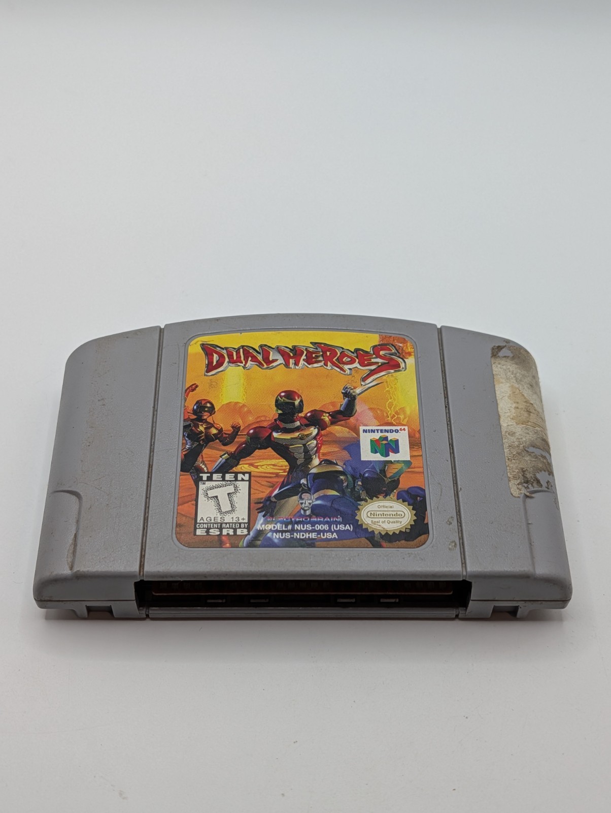 Dual Heroes Nintendo 64 – Cartridge Only Tested