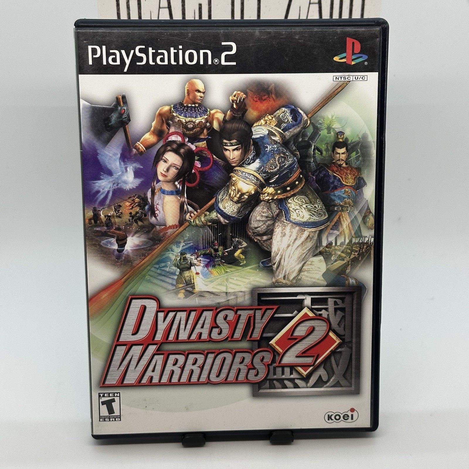 Dynasty Warriors 2 (Sony PlayStation 2 Black Label, 2000) CIB Complete w/Manual!