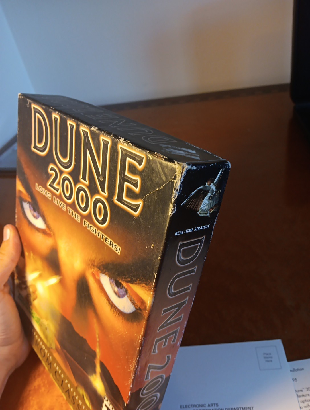 Dune 2000 Long Live The Fighters Big Box 1998 PC Game w/Manual Box and Disc Cib