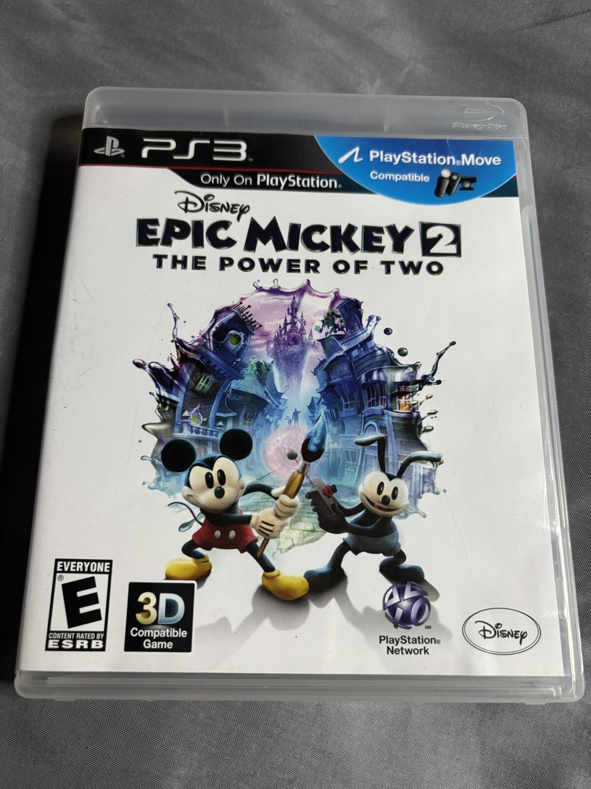 Disney Epic Mickey 2 The Power of Two PS3 (PlayStation 3) – COMPLETE