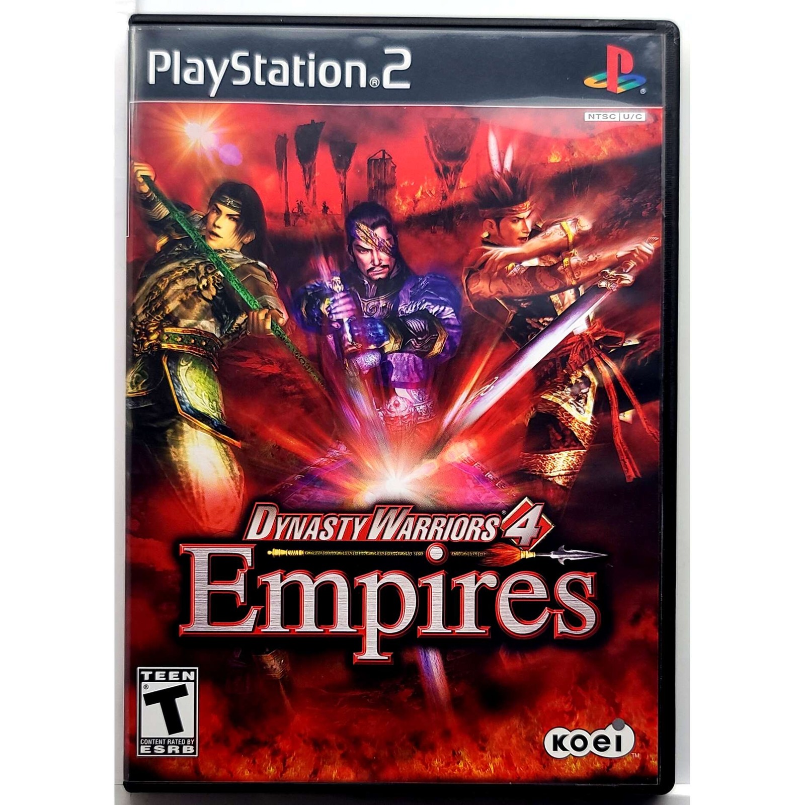 Dynasty Warriors 4 Empires – Sony Playstation 2 PS2 Pristine Tested 1Y Guarantee