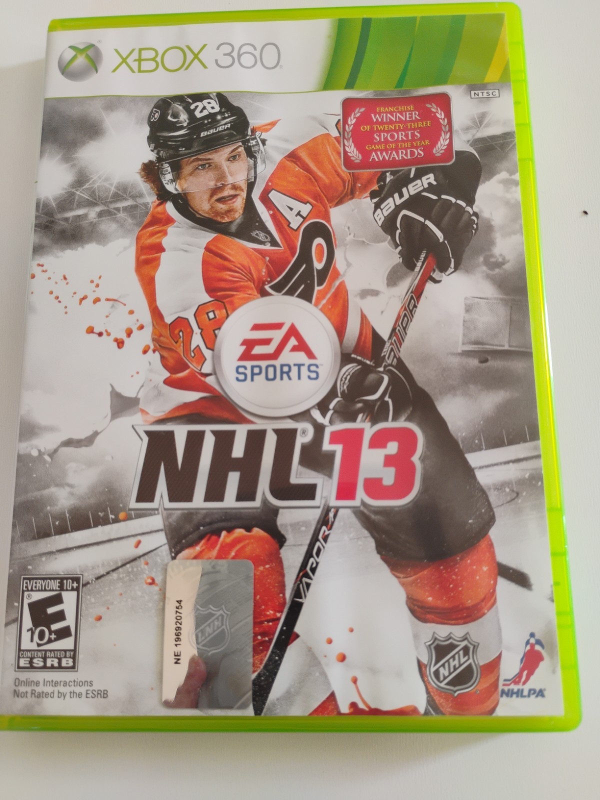 NHL Hockey 2013 EA Sports (Microsoft Xbox 360 , 2012)