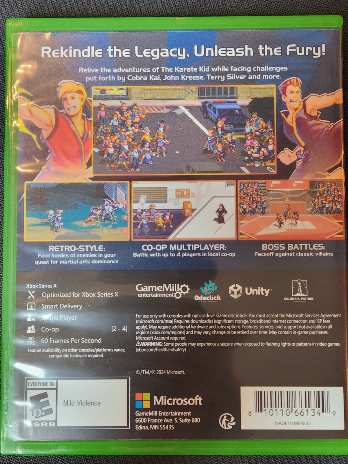 The Karate Kid: Street Rumble (XBox One/ Series X)