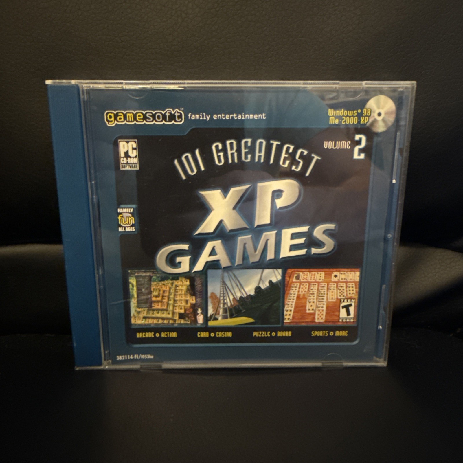 Gamesoft Family Entertainment 101 Greatest XP Games Volume 2 PC 2003 With Box