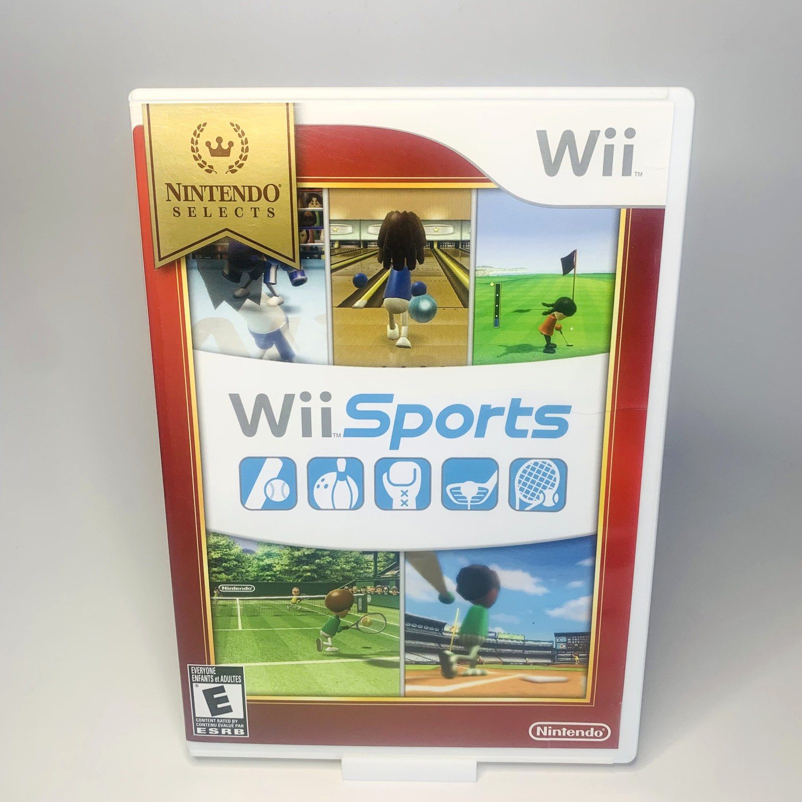 Wii Sports (Nintendo Wii, 2006) CIB Complete with case and Manual
