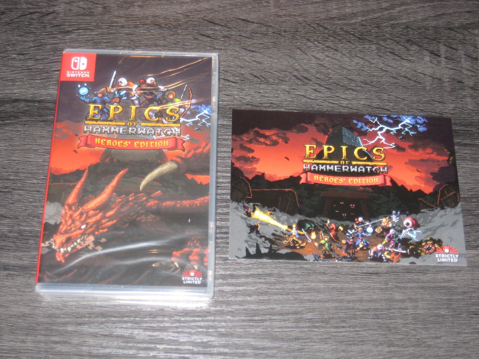 EPICS OF HAMMERWATCH: HEROES’ EDITION w/ POSTCARD (STRICTLY LIMITED 1914/2500)