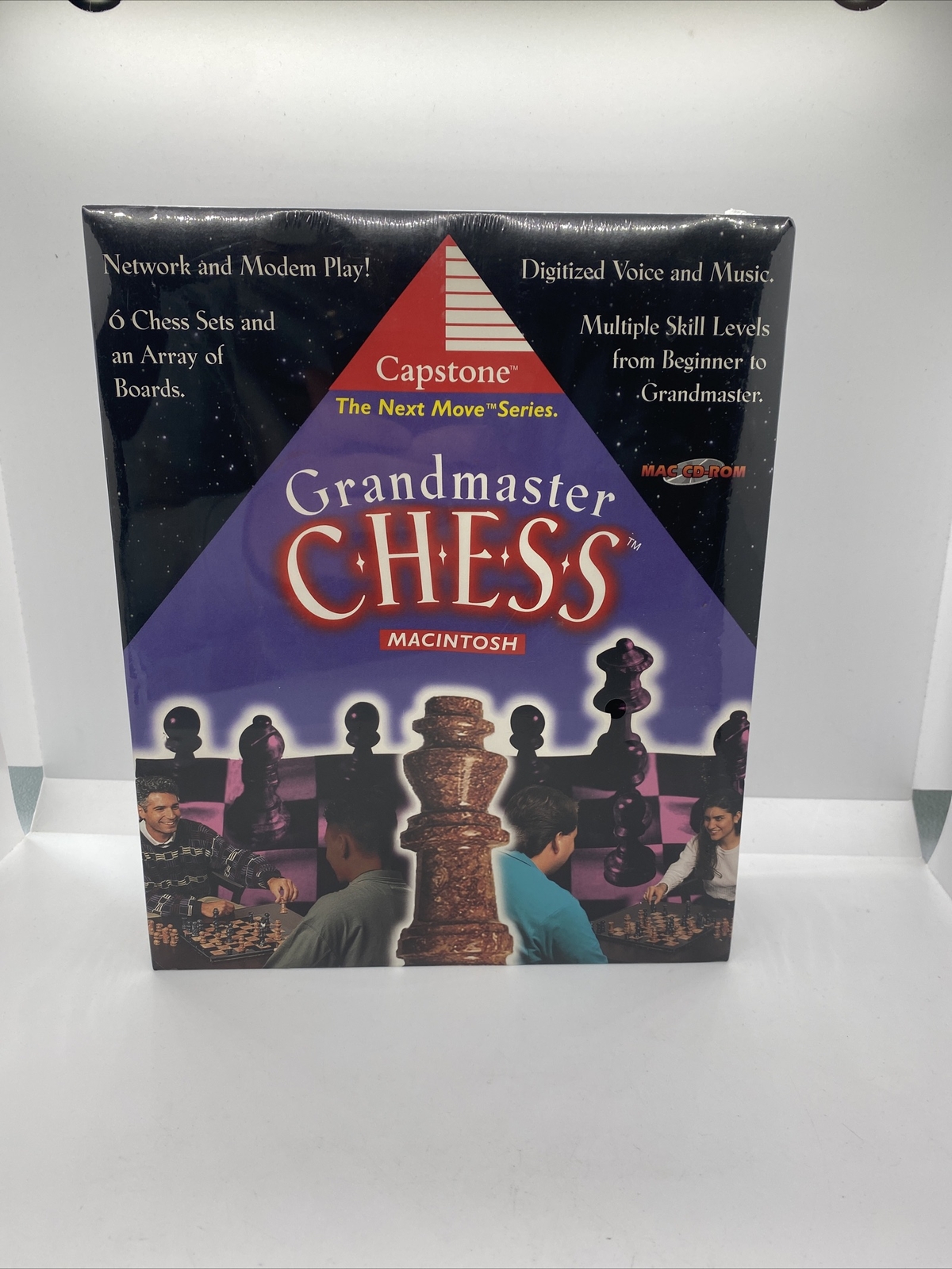 Grandmaster Chess New In Box PC Game 1995 Capstone CD-Rom Macintosh