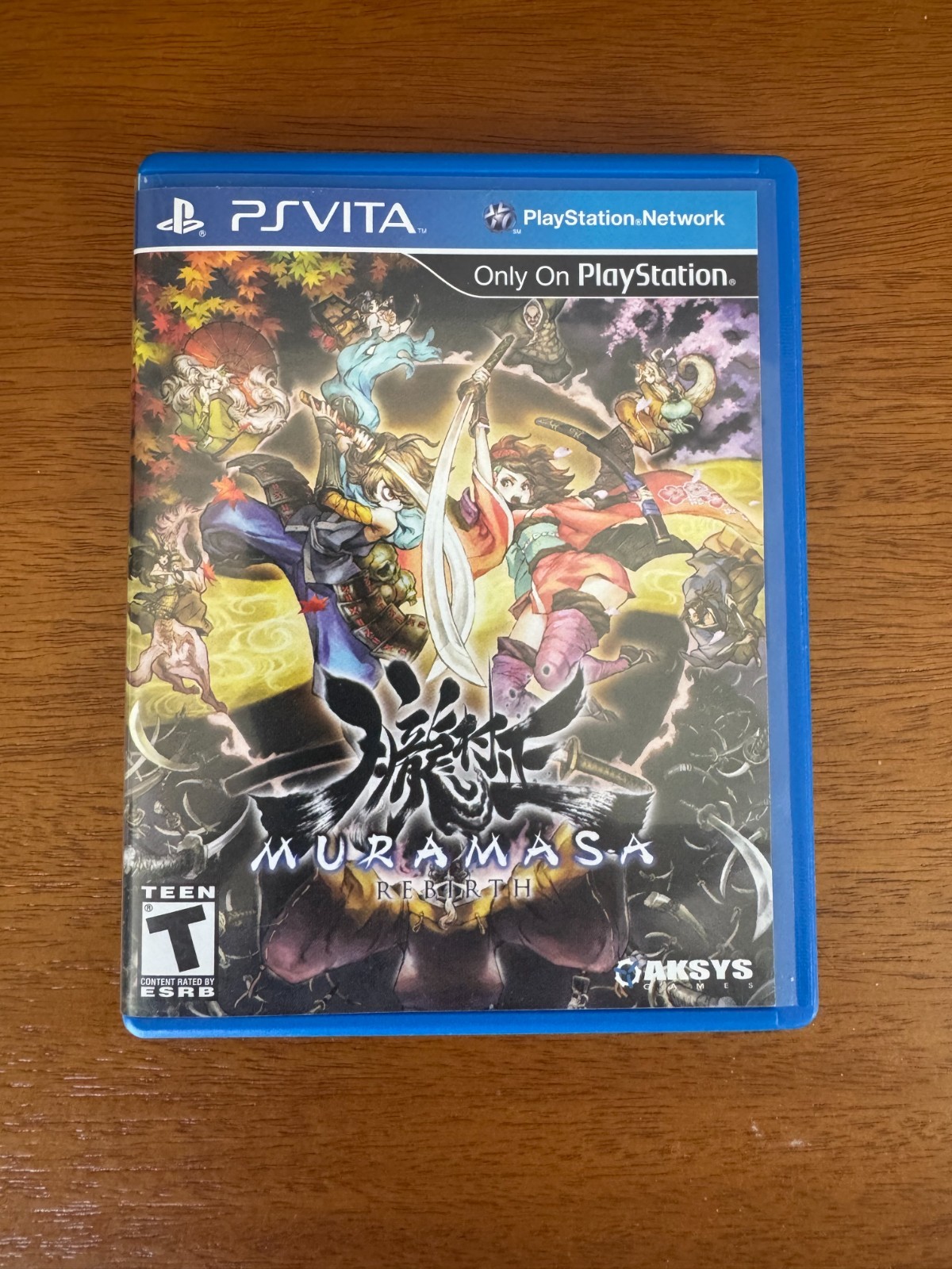 Muramasa Rebirth Sony PlayStation Vita 2013 Complete in Box