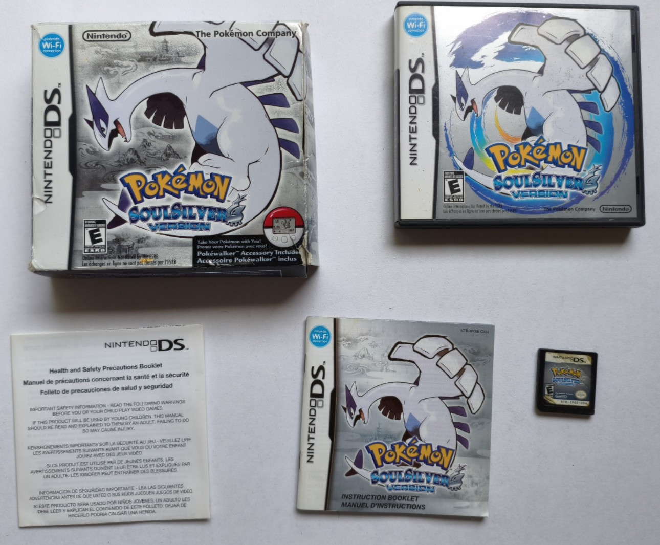 Pokemon: SoulSilver (DS) Authentic & Tested. Big Box + Game + Case + Manual