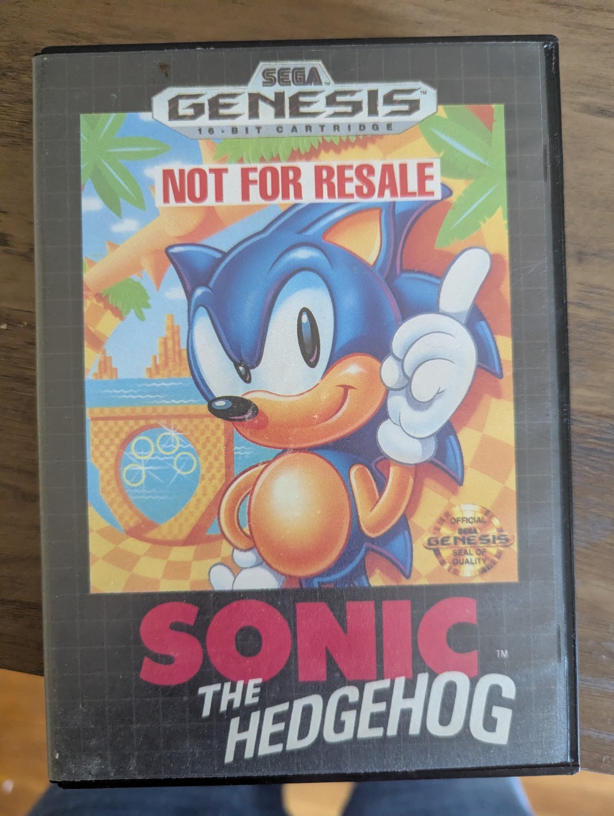 Sonic the Hedgehog (Sega Genesis, 1991) Not For Resale – No Manual