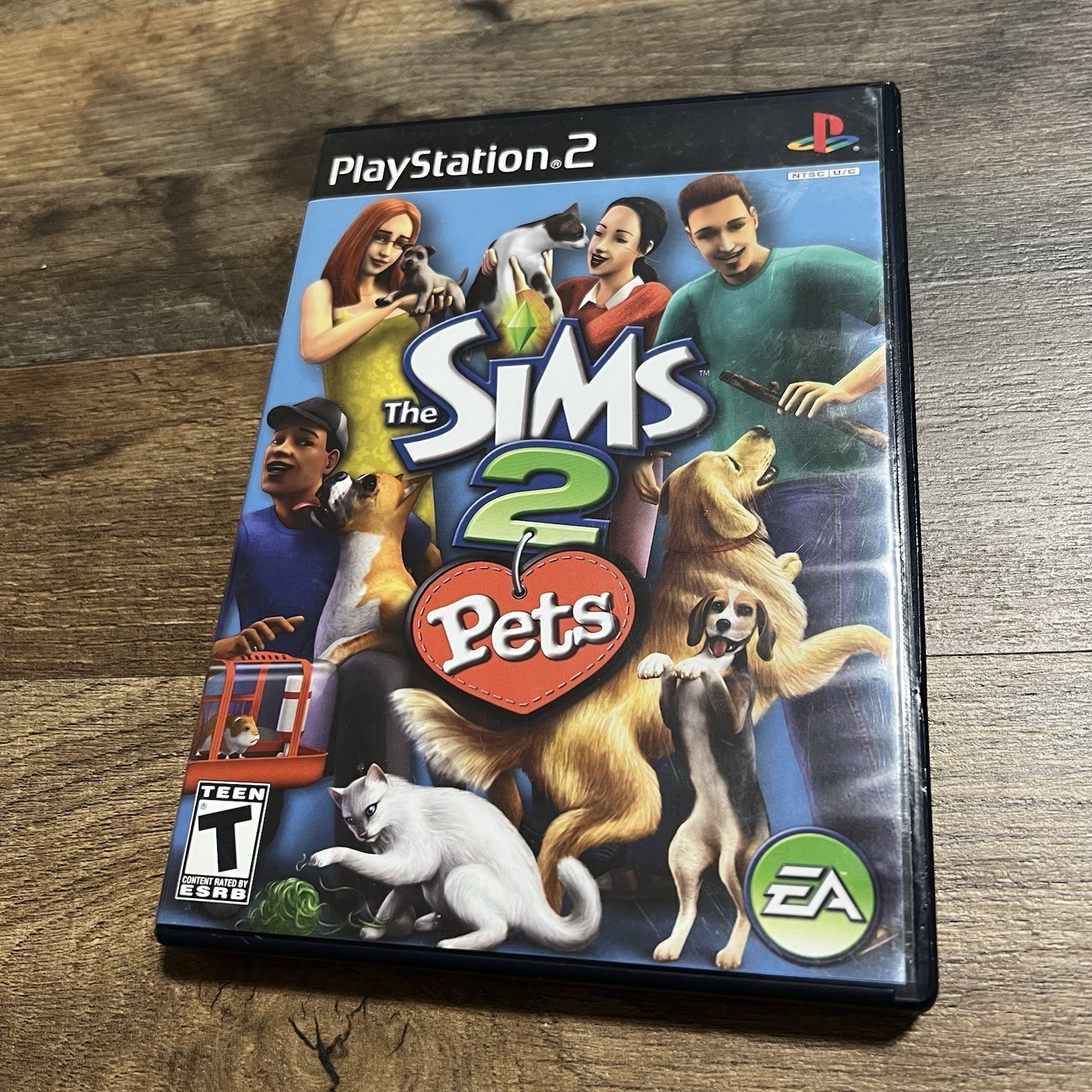 THE SIMS 2 Pets Sony Playstation 2 PS2 No Manual