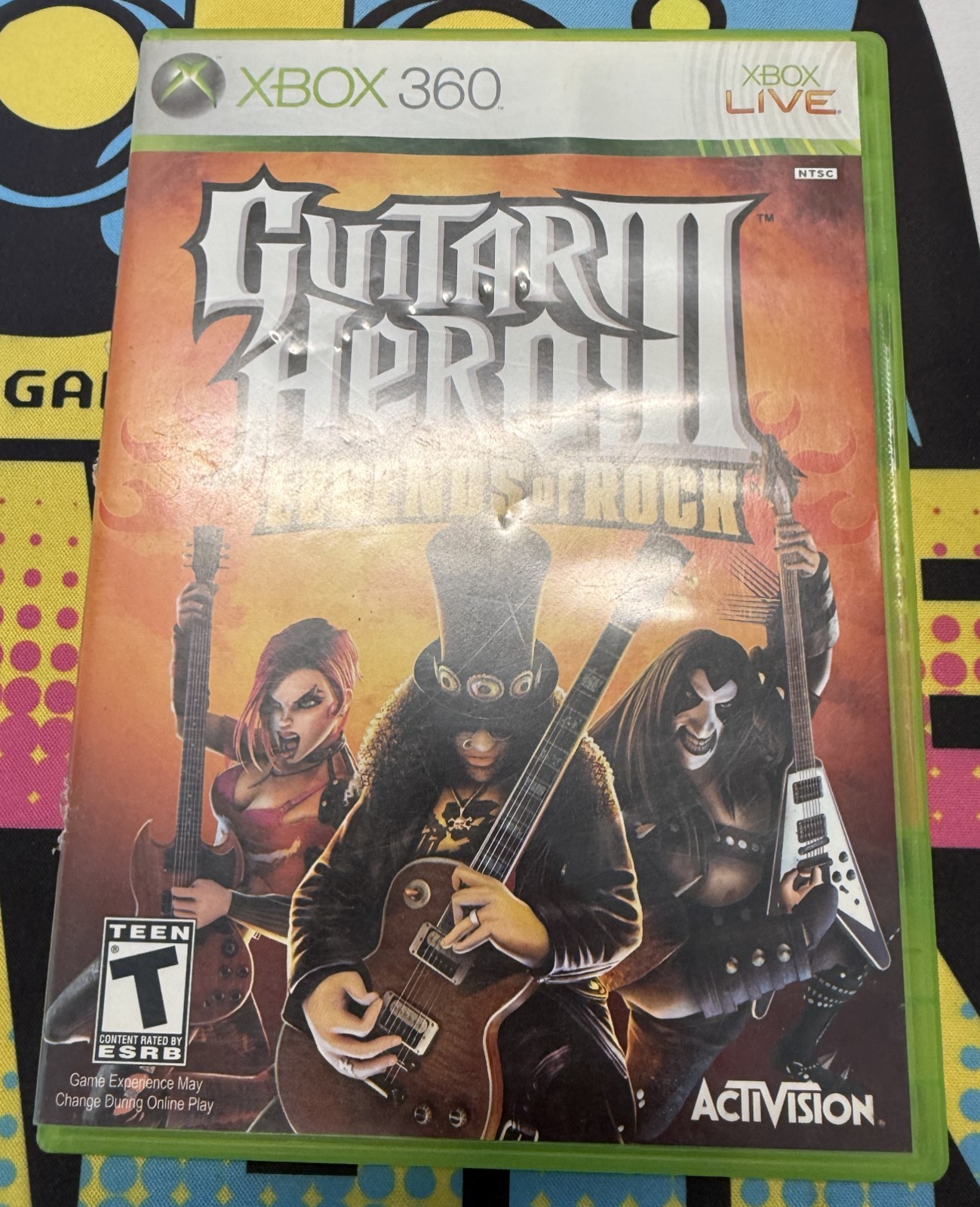 Guitar Hero III Legends of Rock [Not For Resale] – Microsoft XBOX 360