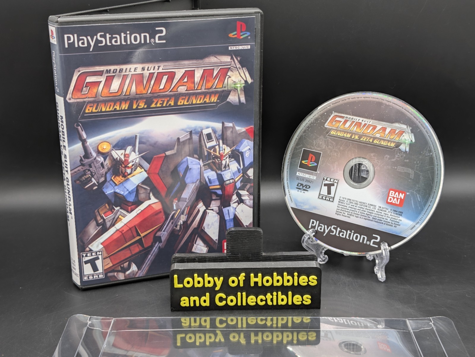 Mobile Suit Gundam Gundam vs Zeta Gundam ( PlayStation 2 ) Mint Disc-Read Descri