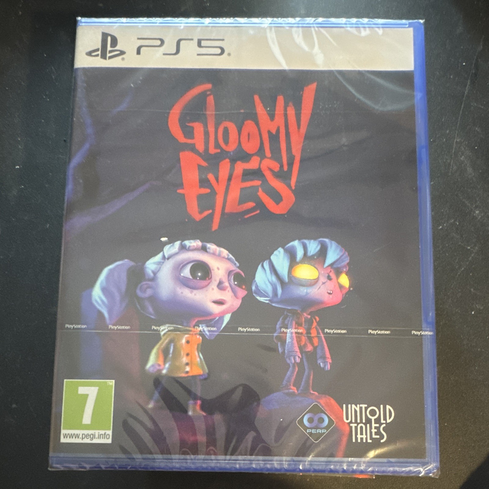 PERP Games Gloomy Eyes PS5 PAL Action Adventure Puzzle PEGI 7 2025 Extras