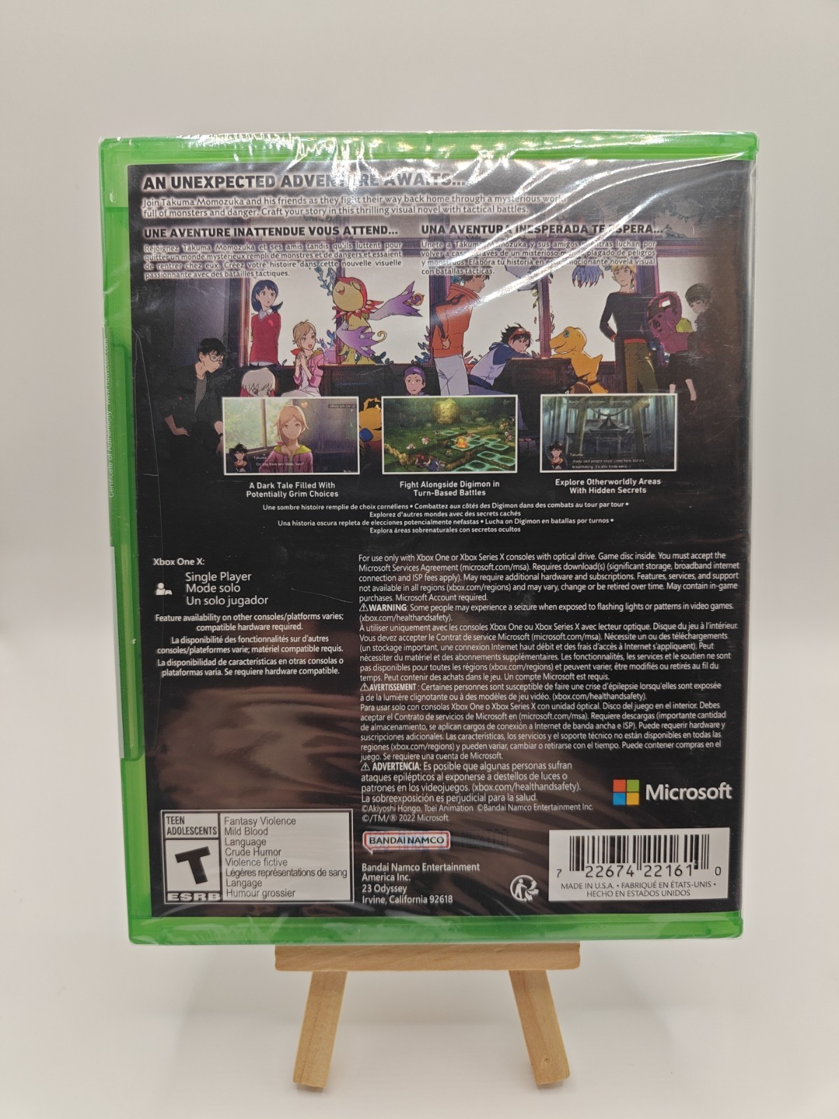 Digimon Survive (Microsoft Xbox One, 2022) New Sealed