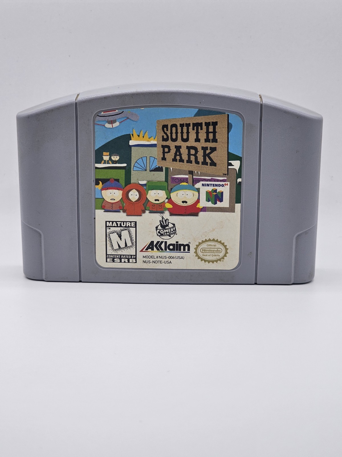South Park N64 Game Cartridge for Nintendo 64 Acclaim NTSC-U/C M