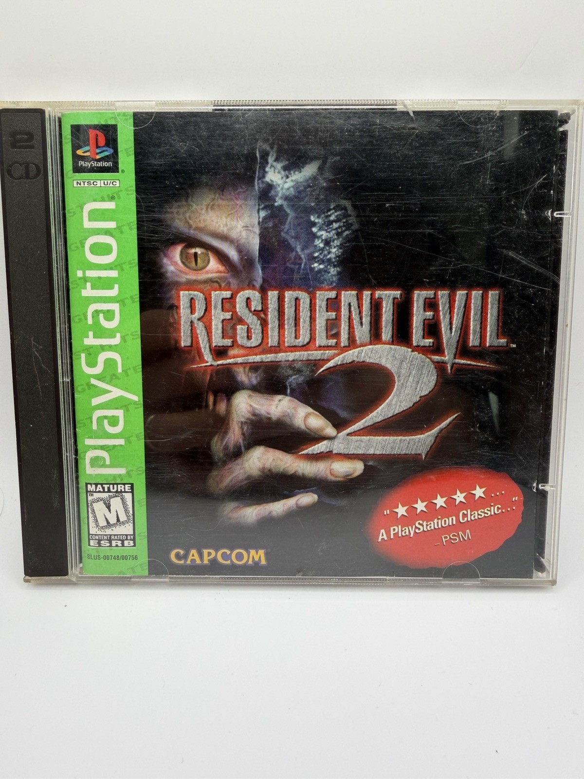 Resident Evil 2 Greatest Hits 1998. Manual With Reg Card! Untested. Read Desc