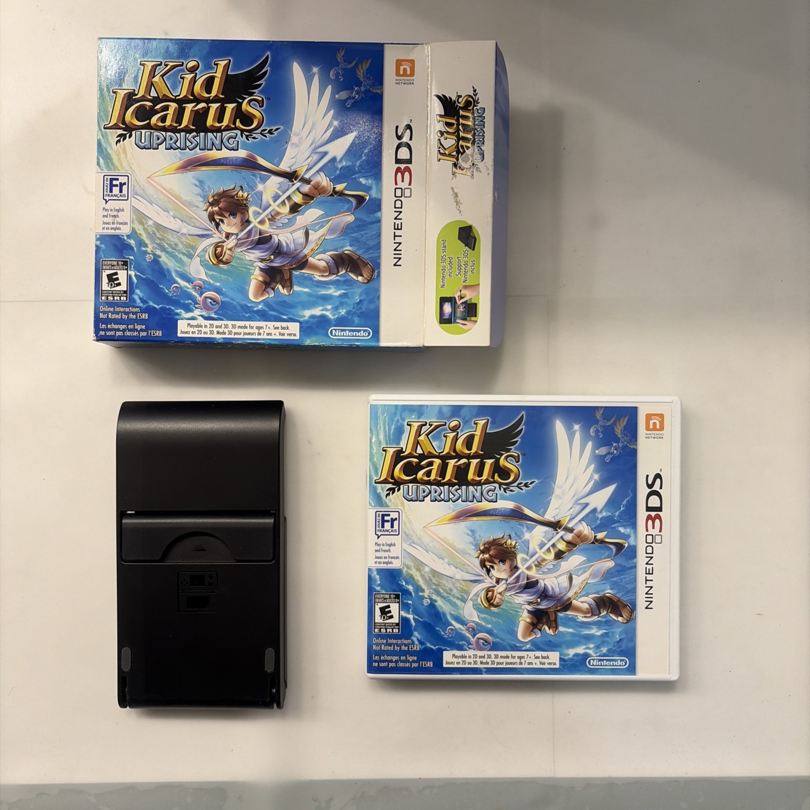 Kid Icarus Uprising (Nintendo 3DS) Complete Big Box – Tested – CIB