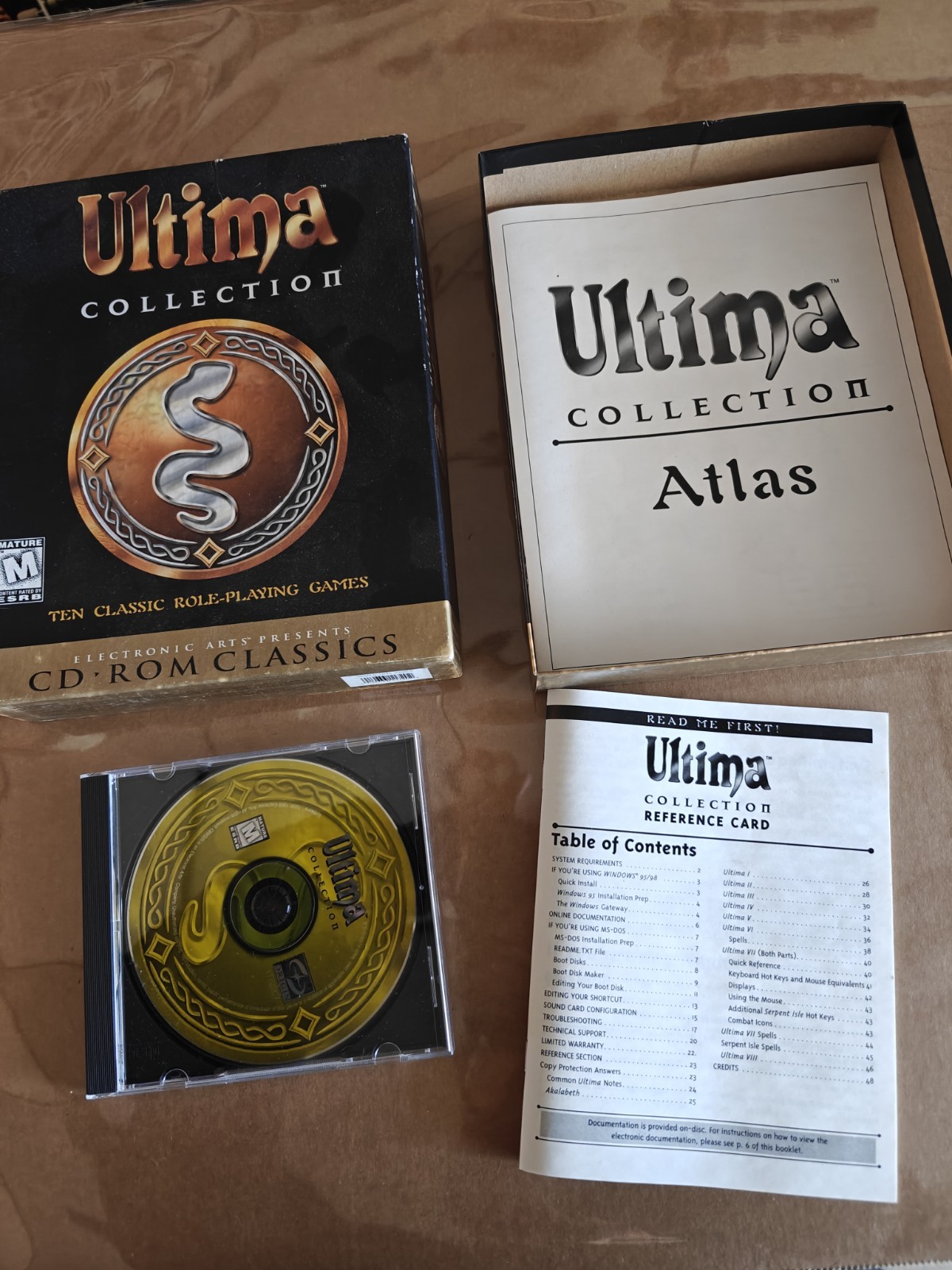 Ultima Collection (PC, CD-ROM, Electronic Arts, Origin Systems, 1997)